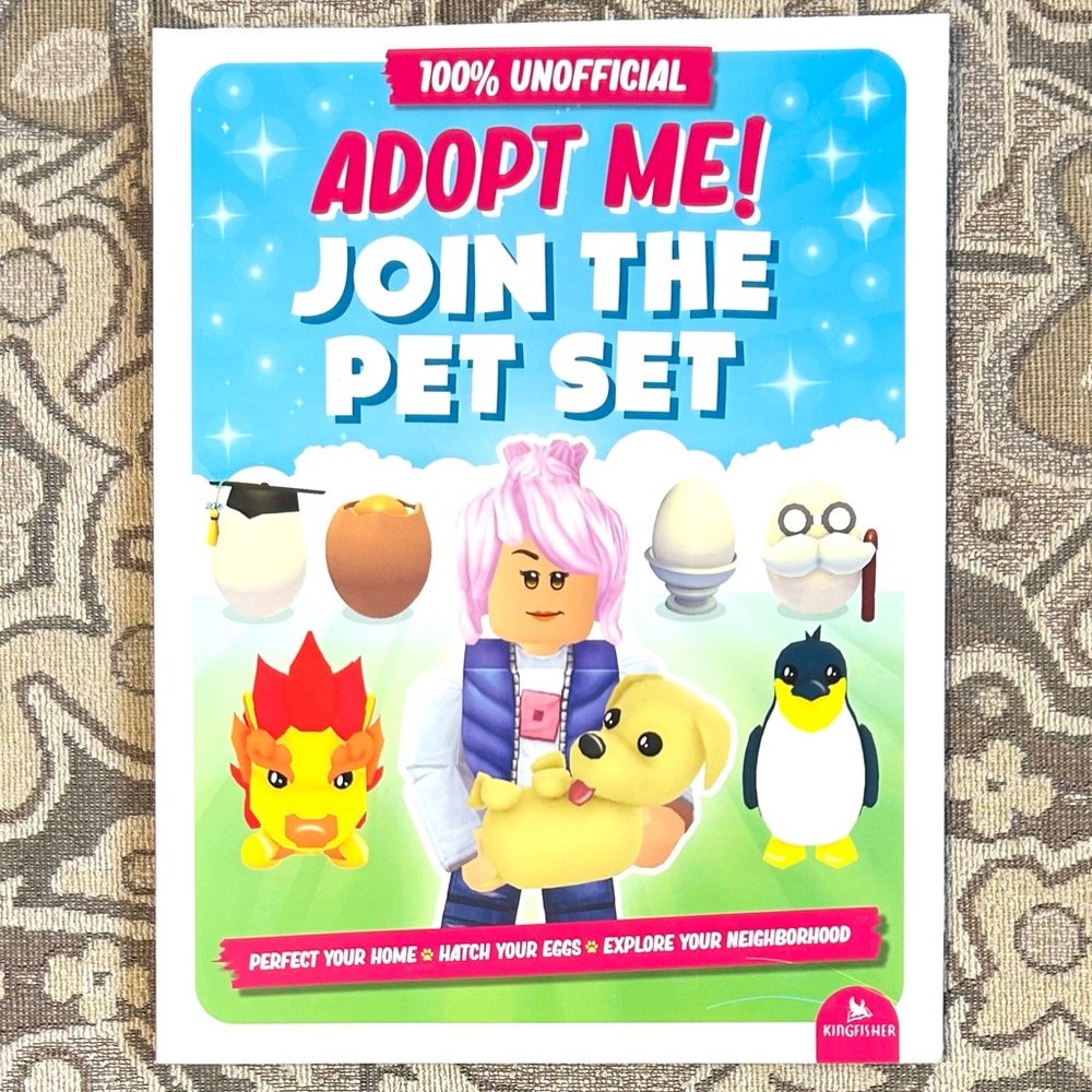 4/$20 Adopt Me! Join The Pet Set 100% Unofficial Roblox Softcover Book